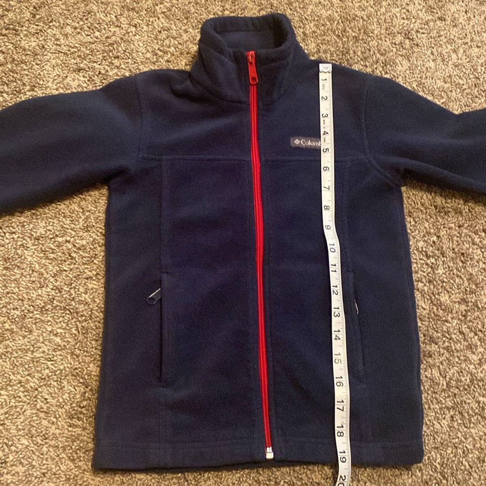 Columbia Fleece Jacket Navy XS - Picture 8 of 8